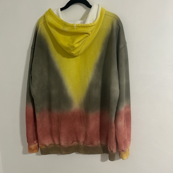 Dior Yellow and White Hoodie - Picture 2 of 4